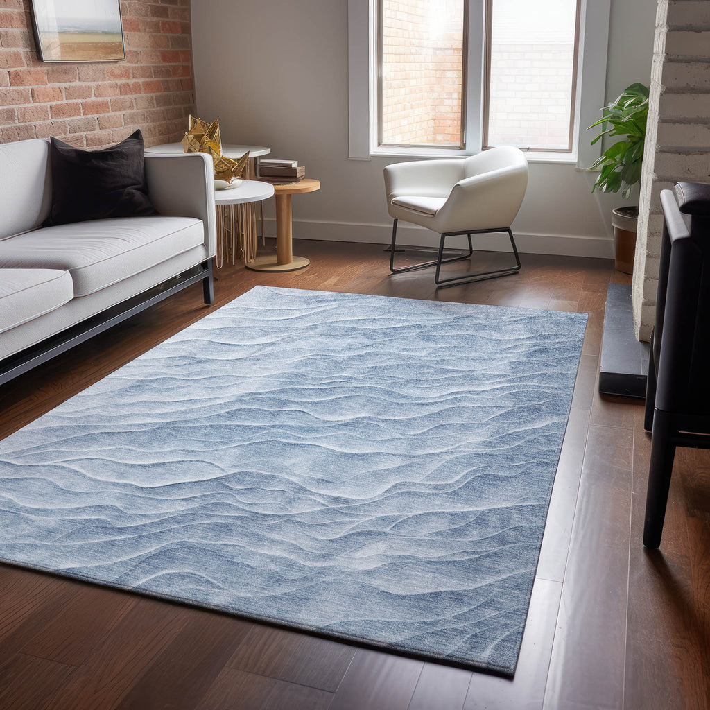 dalyn pacifica pa1 denim rug