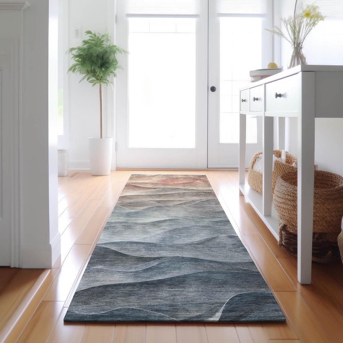 dalyn pacifica pa2 teal rug