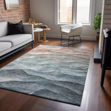 dalyn pacifica pa2 teal rug