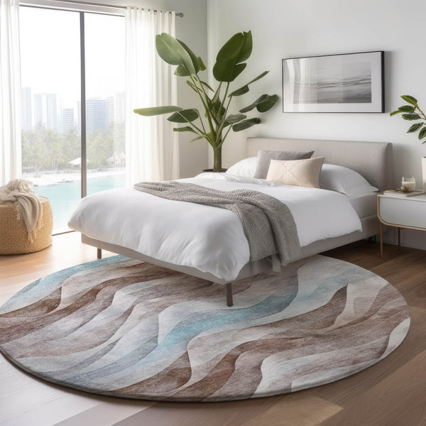 dalyn pacifica pa3 mocha rug