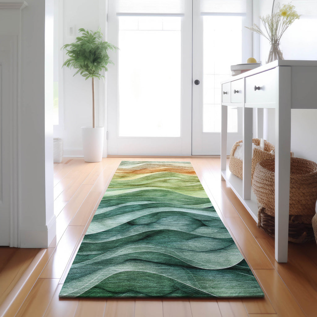 dalyn pacifica pa4 teal rug