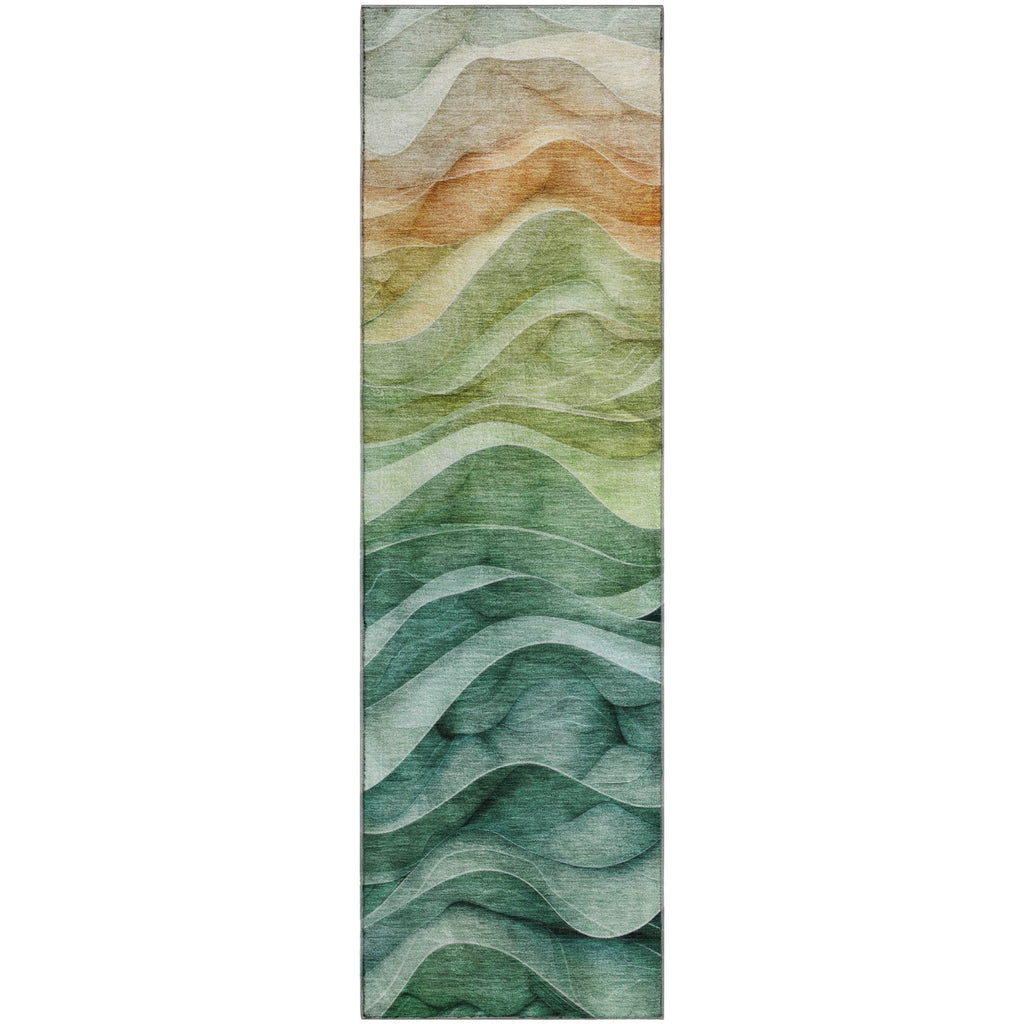 dalyn pacifica pa4 teal rug