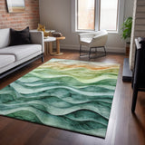dalyn pacifica pa4 teal rug