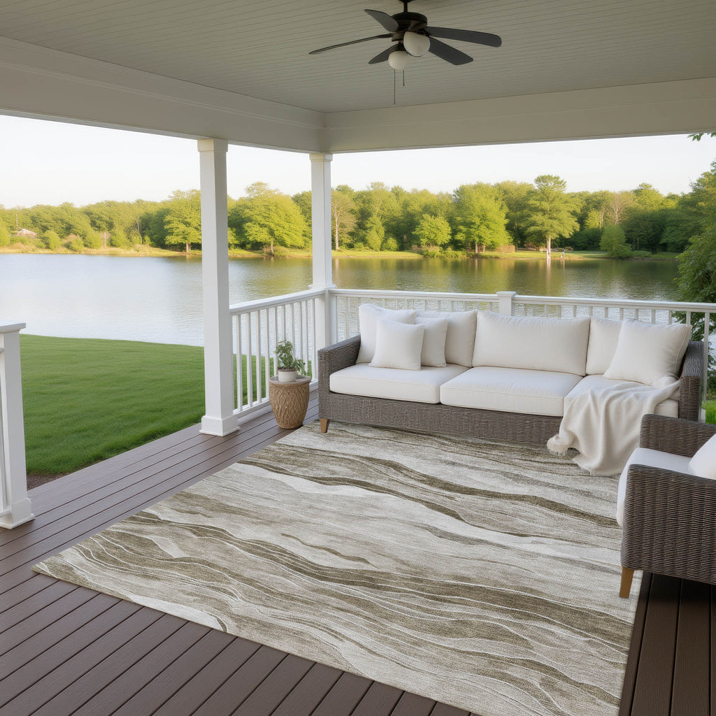 dalyn pacifica pa6 brown rug
