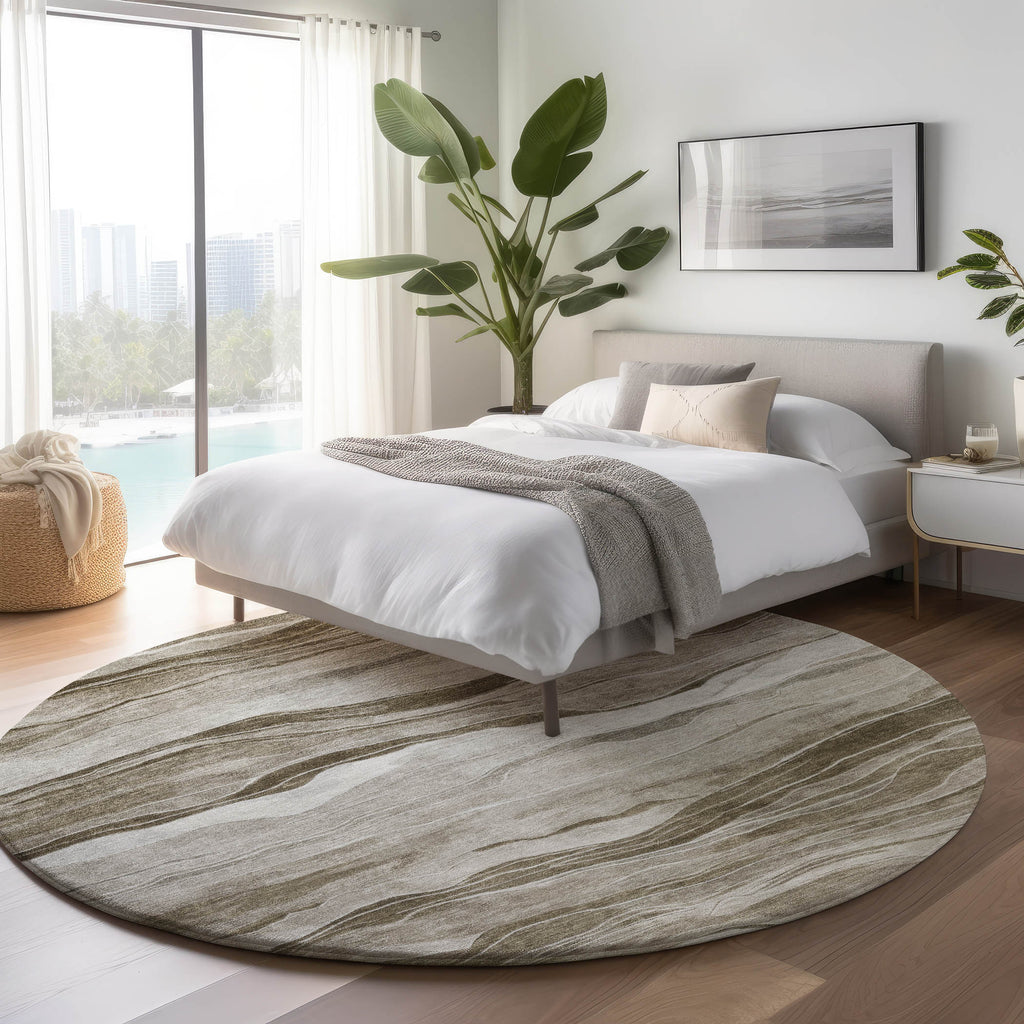 dalyn pacifica pa6 brown rug