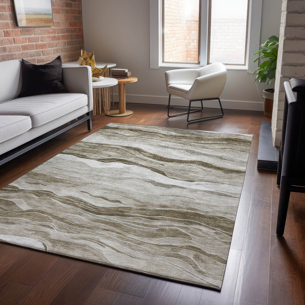 dalyn pacifica pa6 brown rug