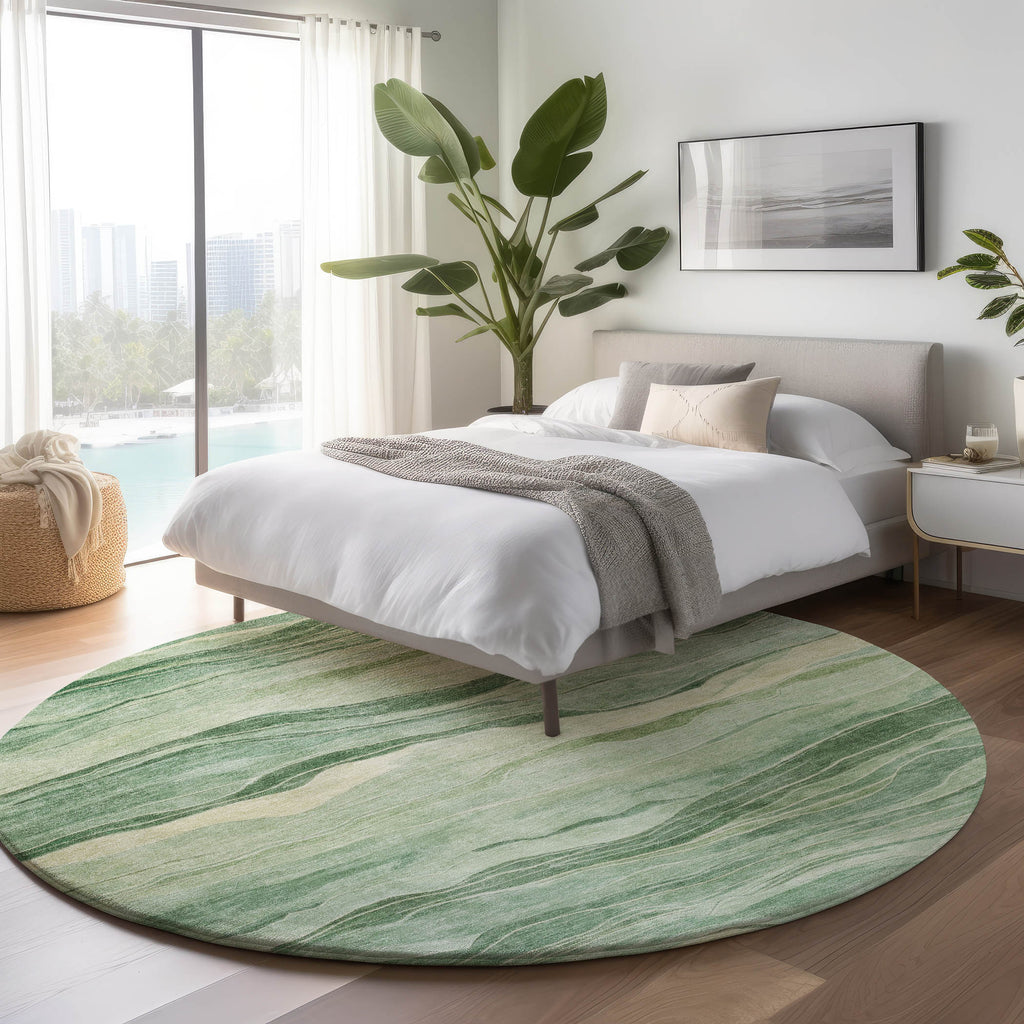 dalyn pacifica pa6 green rug