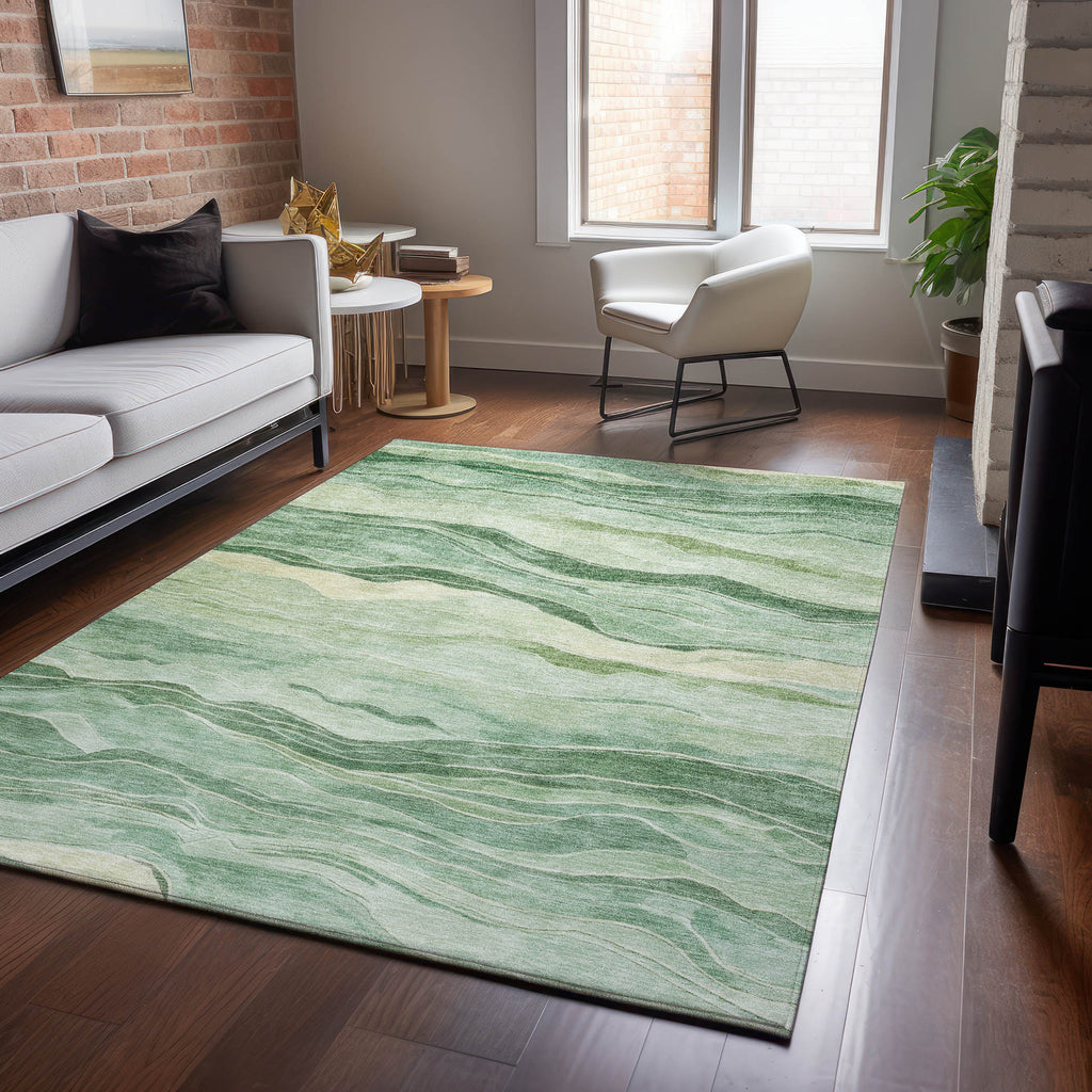 dalyn pacifica pa6 green rug