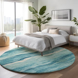 dalyn pacifica pa6 turquoise rug