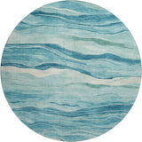 dalyn pacifica pa6 turquoise rug