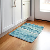 dalyn pacifica pa6 turquoise rug