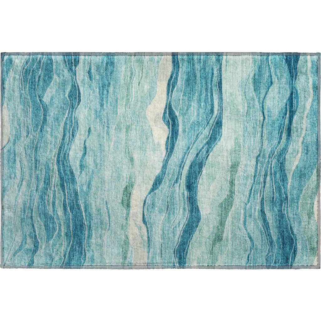 dalyn pacifica pa6 turquoise rug