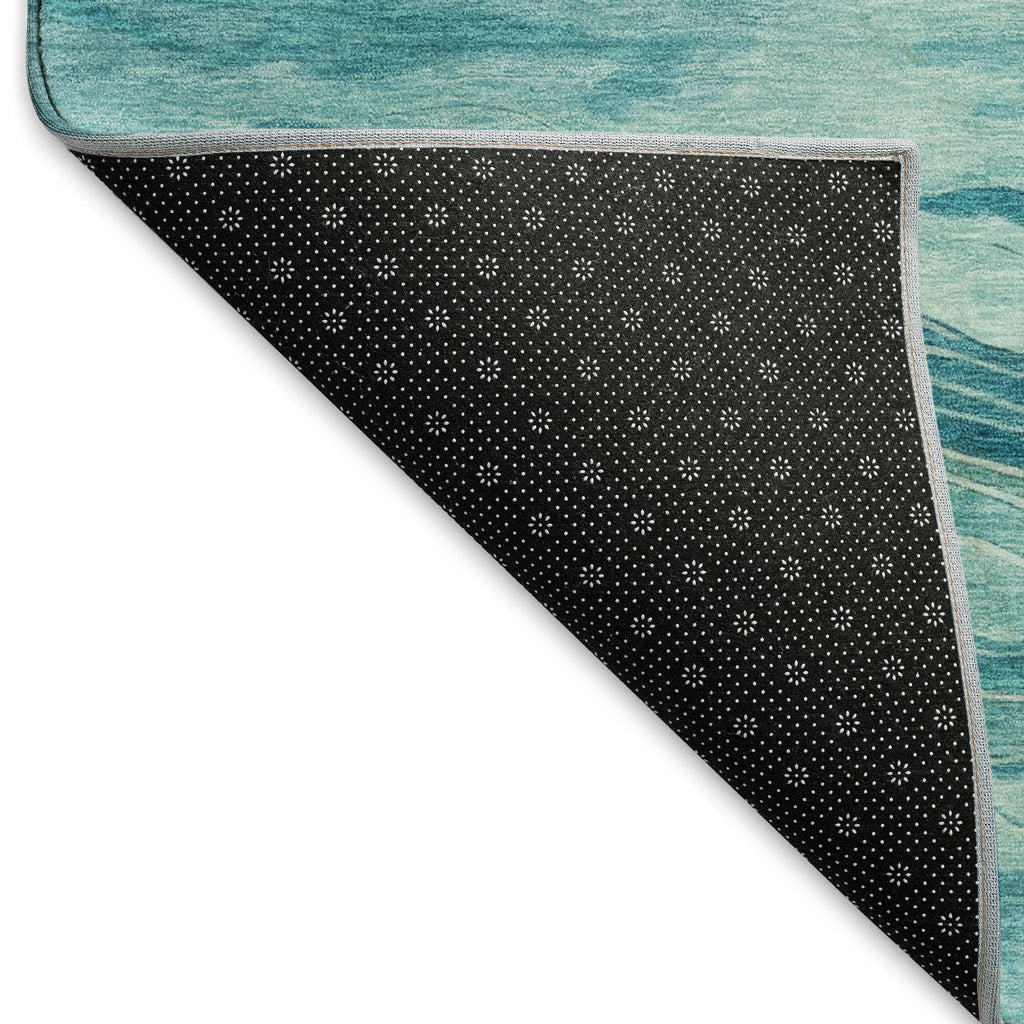 dalyn pacifica pa6 turquoise rug