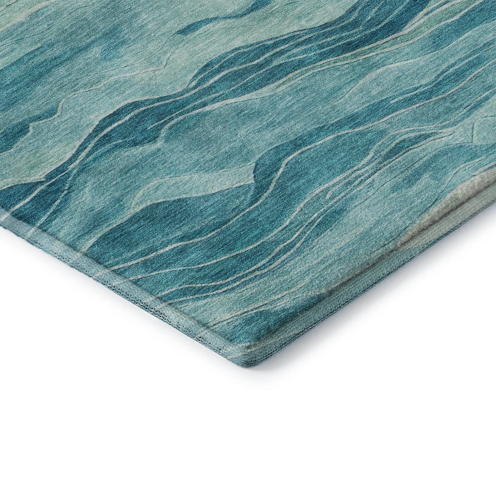 dalyn pacifica pa6 turquoise rug