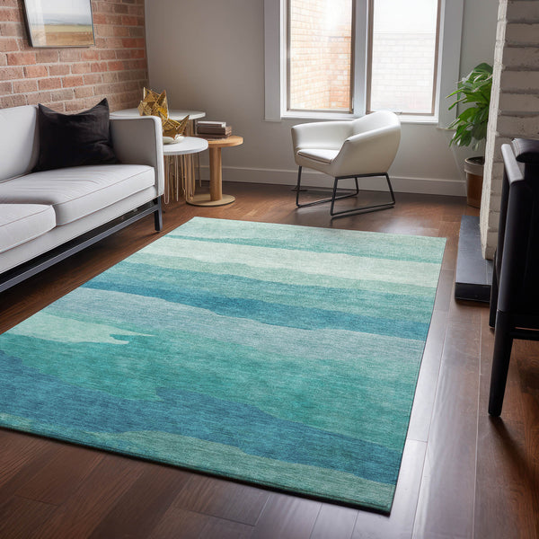 dalyn pacifica pa9 turquoise rug