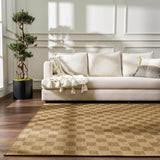 Hauteloom Kuval SPMDKUVALA1 Camel Machine Made Polypropylene Rug