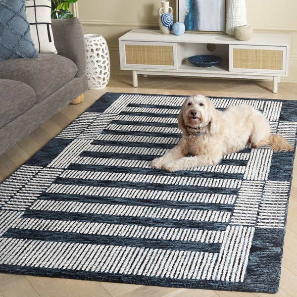 safavieh clearance pine pne502n navy rug