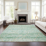 dalyn portico po1 aloe rug
