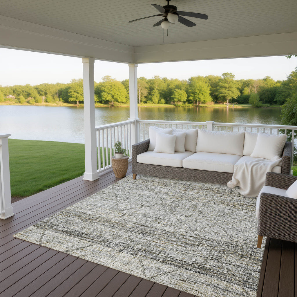 dalyn portico po1 pewter rug