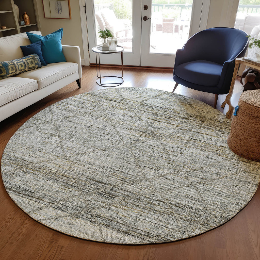 dalyn portico po1 pewter rug