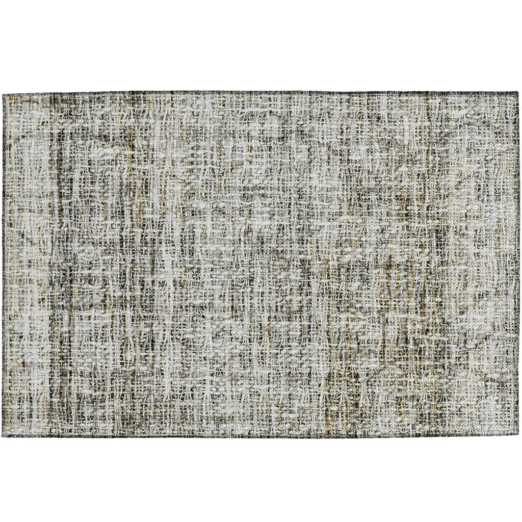 dalyn portico po1 pewter rug