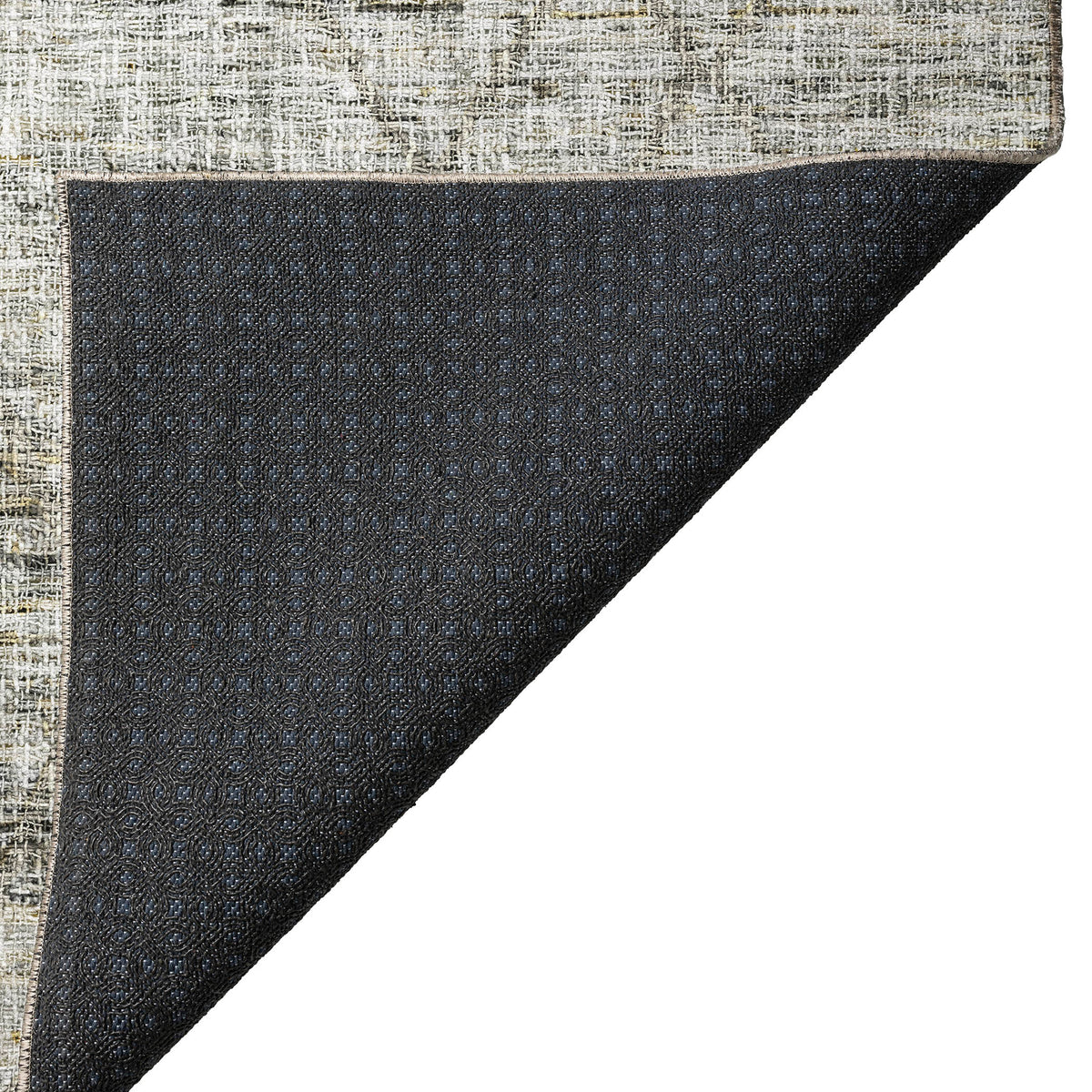 dalyn portico po1 pewter rug