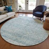 dalyn portico po1 teal rug
