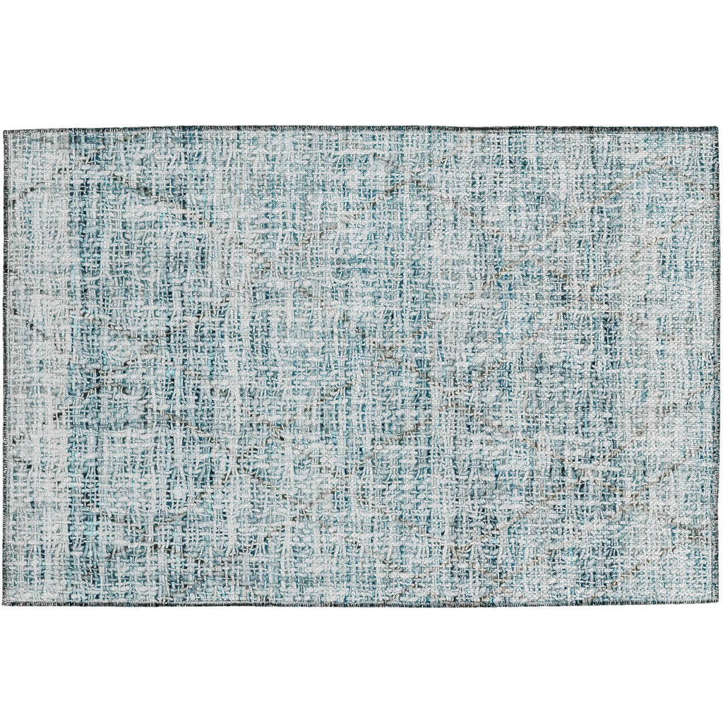 dalyn portico po1 teal rug