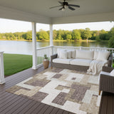 dalyn portico po3 brown rug