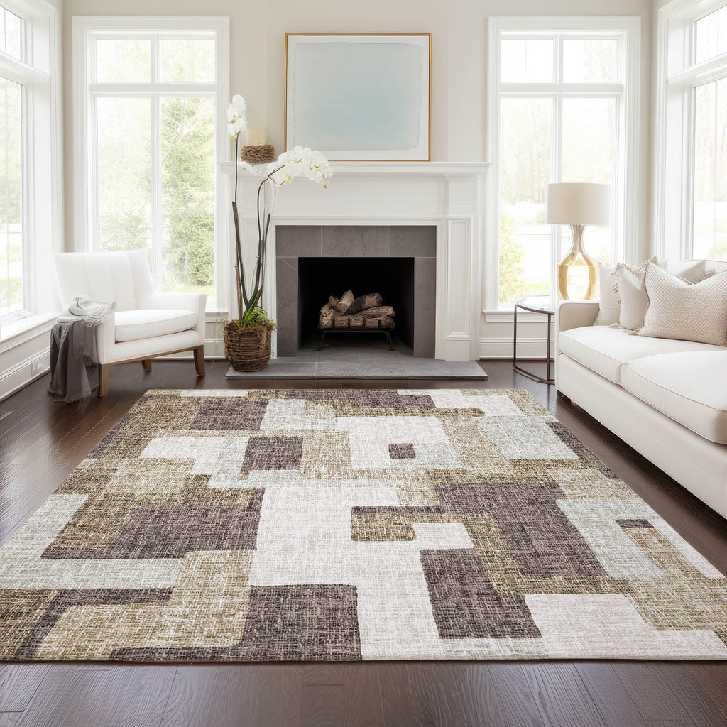dalyn portico po3 brown rug