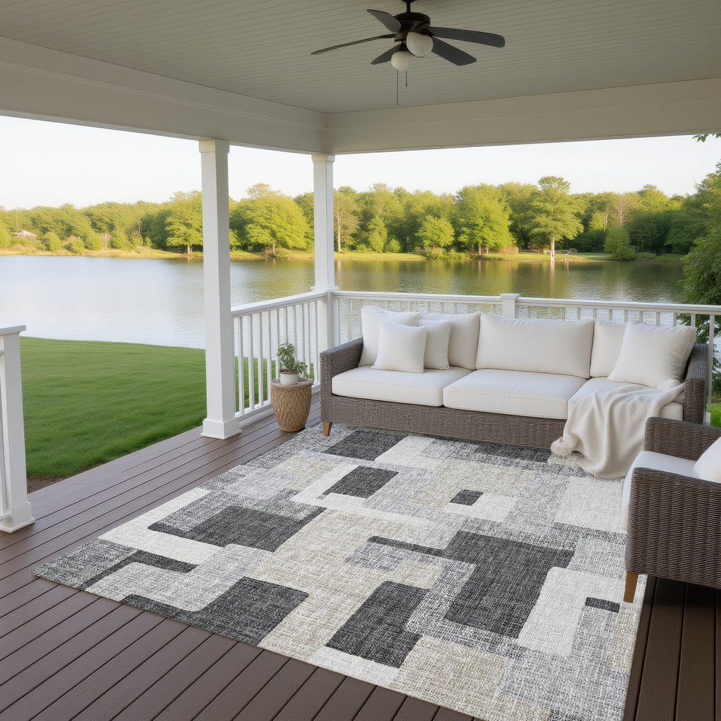 dalyn portico po3 gray rug