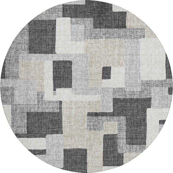 dalyn portico po3 gray rug