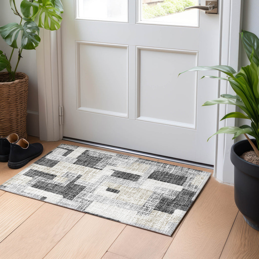 dalyn portico po3 gray rug