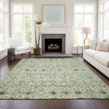 dalyn portico po4 aloe rug