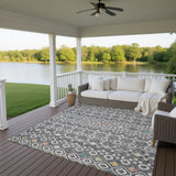 dalyn portico po4 gray rug