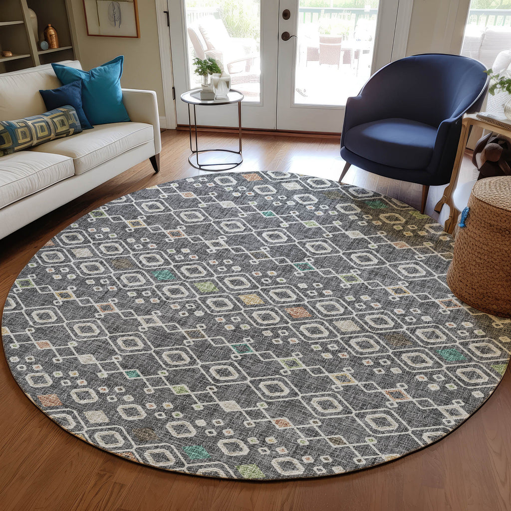 dalyn portico po4 gray rug