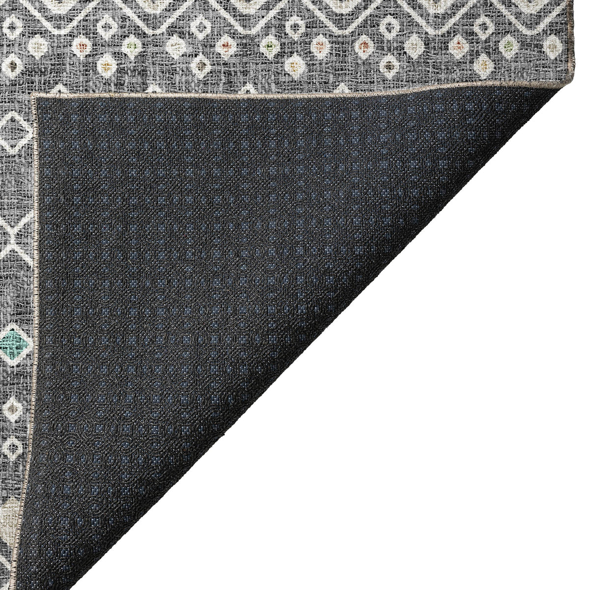 dalyn portico po4 gray rug
