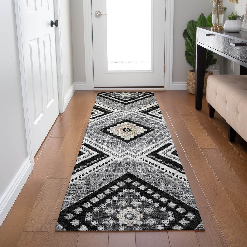 dalyn portico po5 black rug