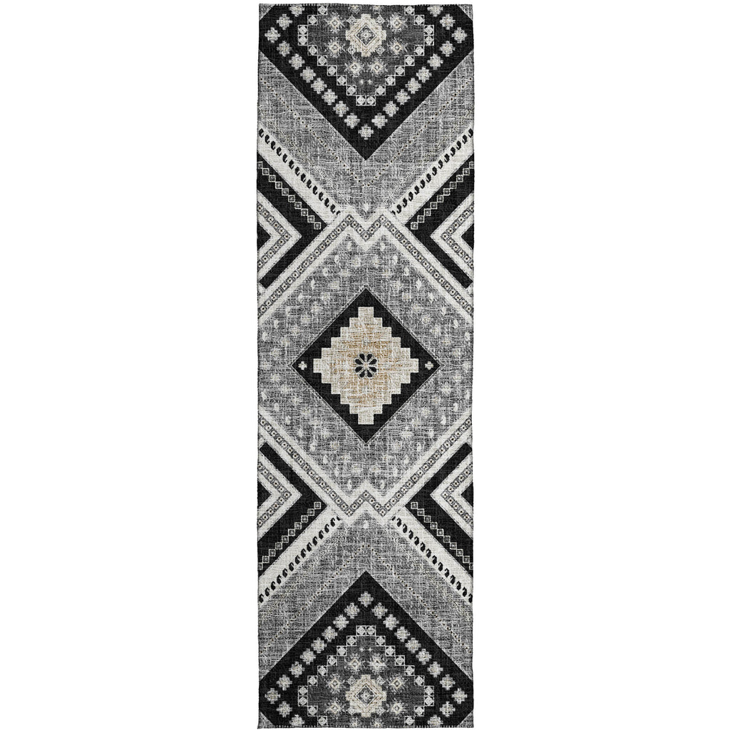 dalyn portico po5 black rug