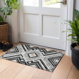dalyn portico po5 black rug
