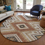 dalyn portico po5 copper rug