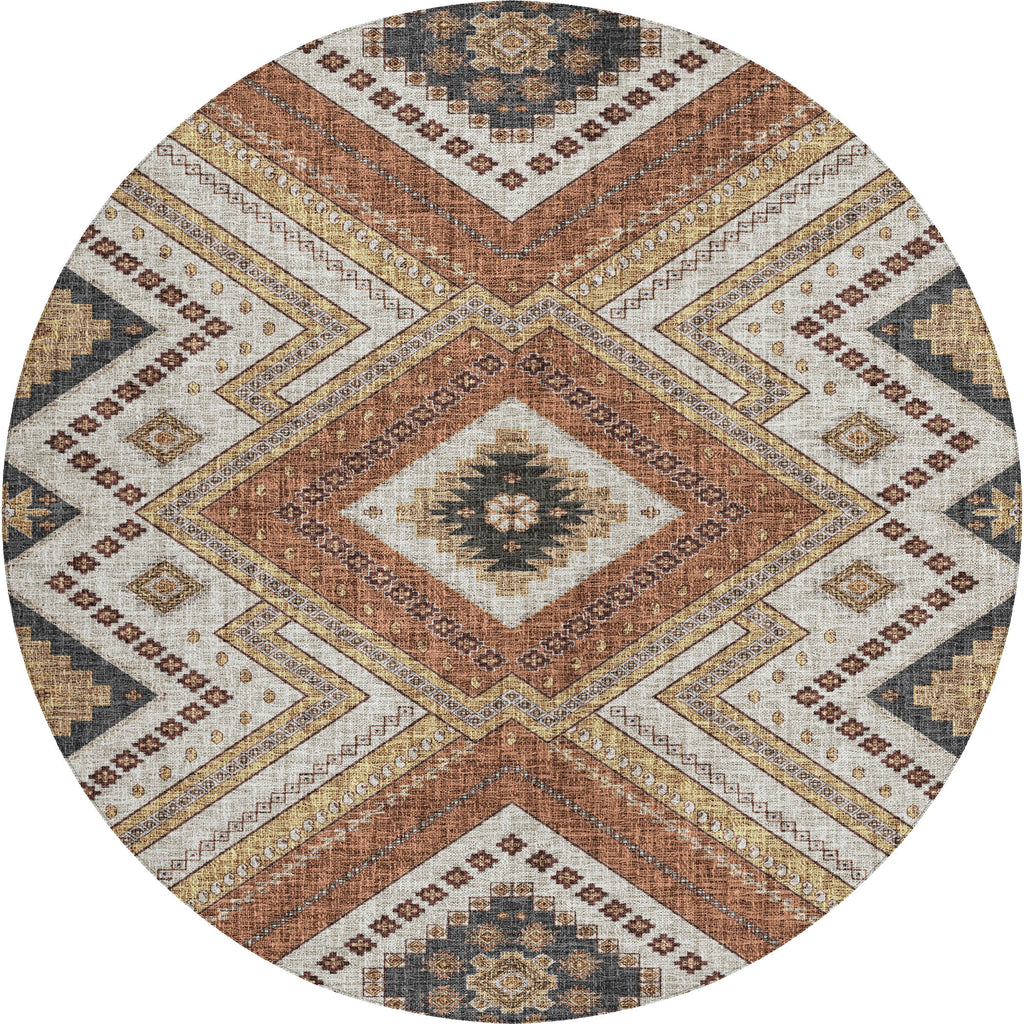 dalyn portico po5 copper rug