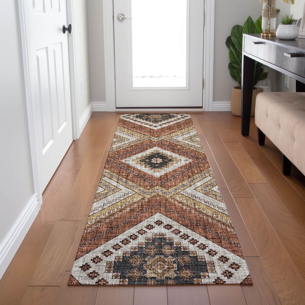 dalyn portico po5 copper rug