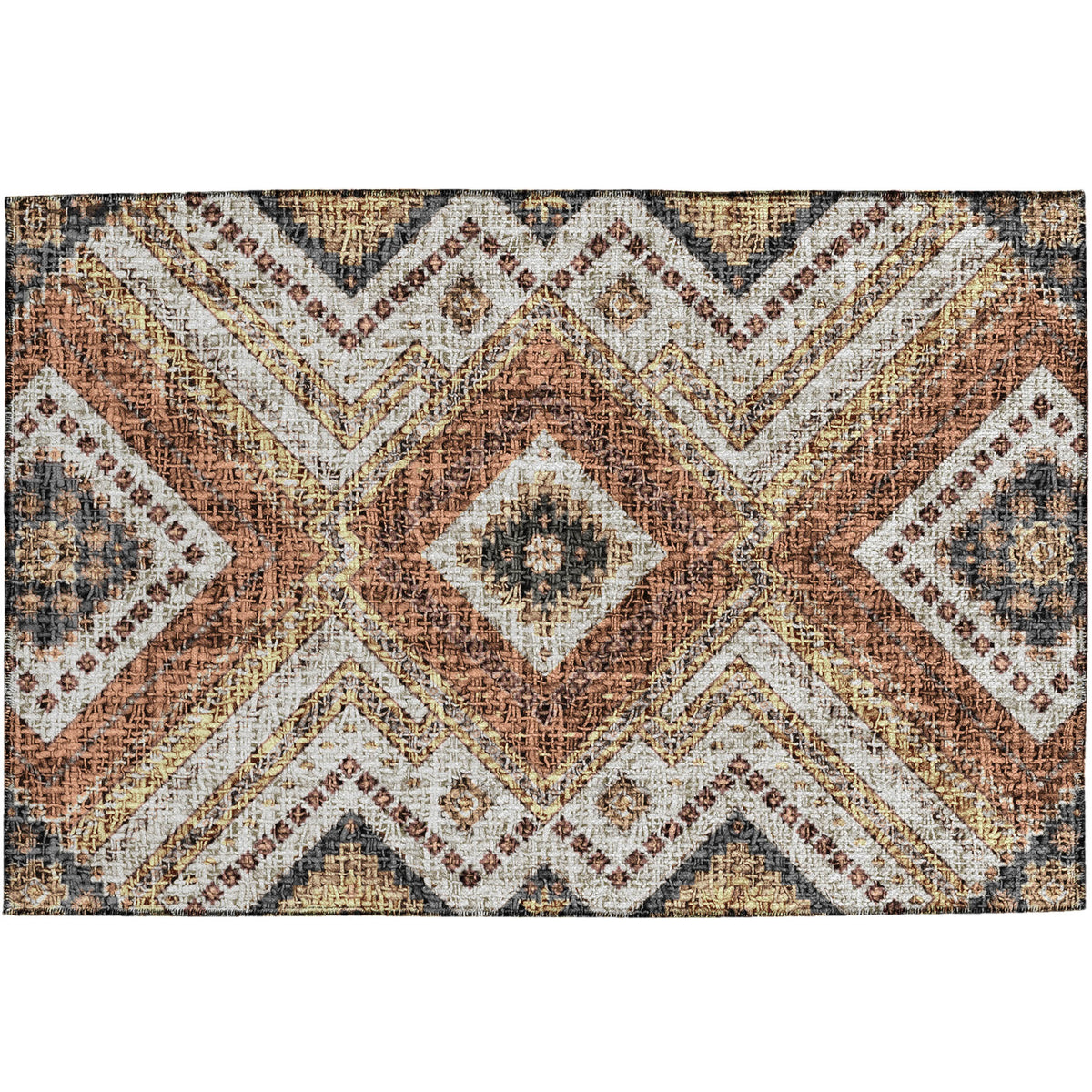 dalyn portico po5 copper rug