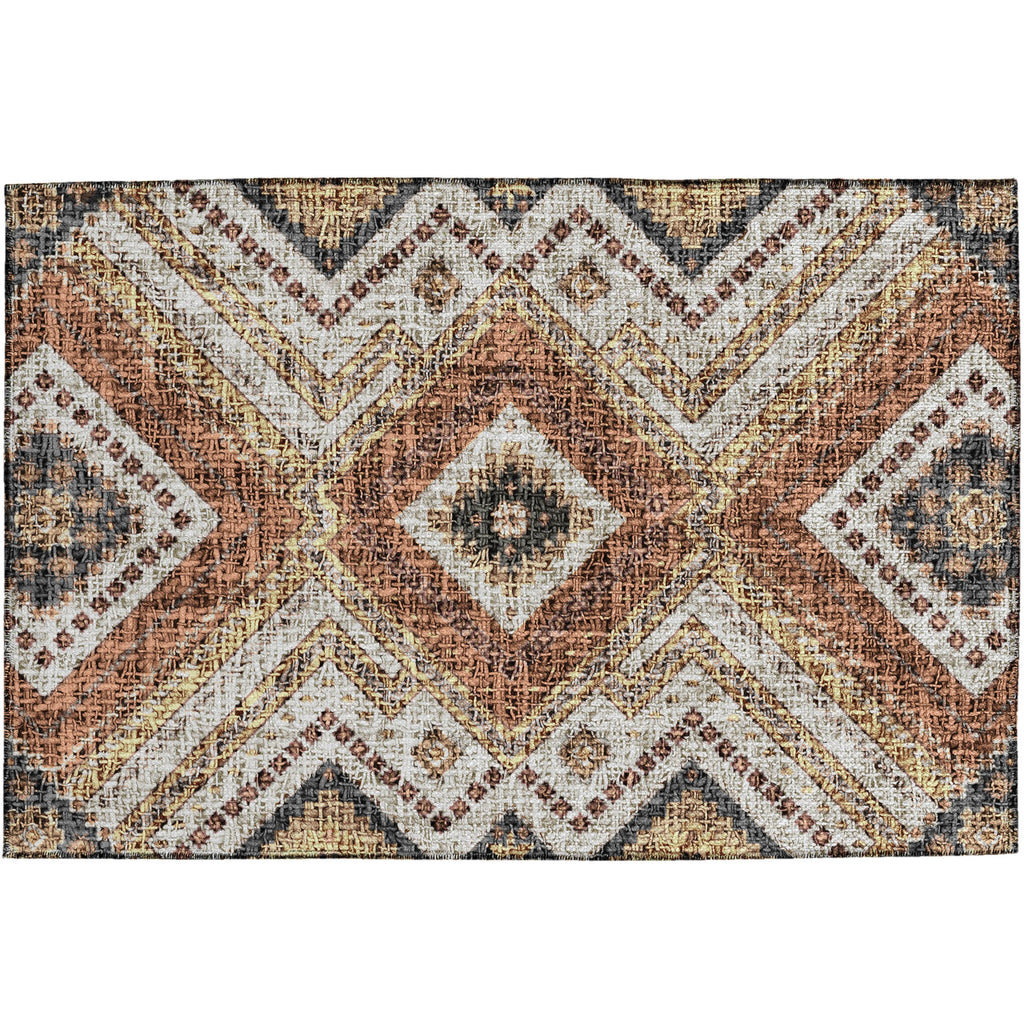 dalyn portico po5 copper rug