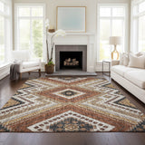 dalyn portico po5 copper rug