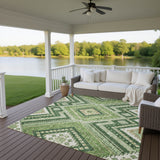 dalyn portico po5 green rug
