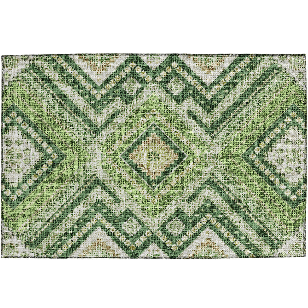 dalyn portico po5 green rug