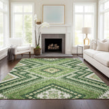 dalyn portico po5 green rug