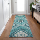 dalyn portico po5 teal rug
